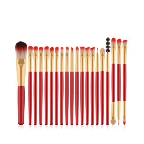 

20pcs makeup-brushes-set women beauty foundation eyebrow powder blending eyeshadow eyeline blush concealer cosmetic brush kit
