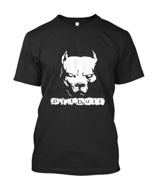 

новый pitbull американский питбуль шипованная ошейник mens t-shirt размер s - 5xl