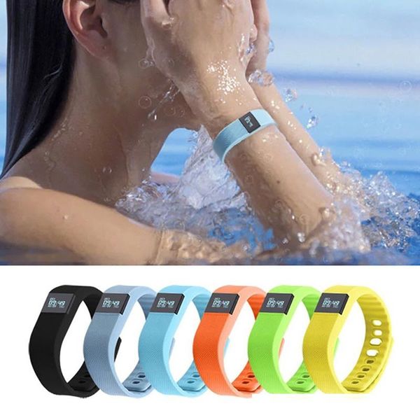 

tw64 wristband smart band fitness activity tracker bluetooth 4.0 smartband sport bracelet for ios & android phone