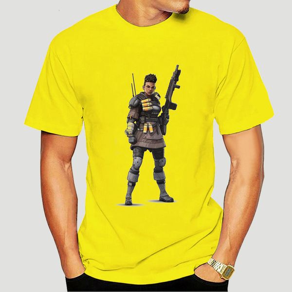 

bangalore apex legends gamer funny t shirt fashionable fools day gift t shirts o-neck cotton breathable men t-shirt-0297a
