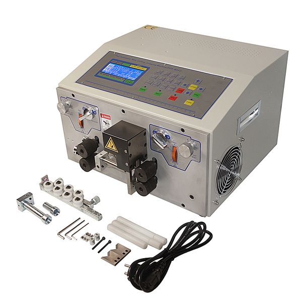 

swt508max-25 automatic wire stripping peeling machine cable cutting crimping for 0.3 to 25mm2 with extra knife