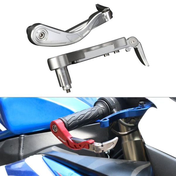 

neverland motorcycle handlebar brake clutch levers protector guard moto parts bike cnc aluminum for 33mm handlebar 7/8
