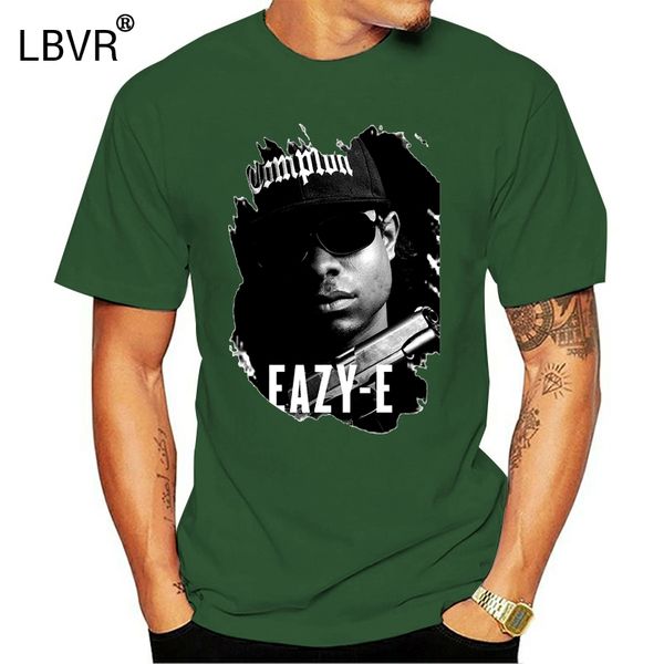 

straight outta compton nwa eazy e t shirt for men white
