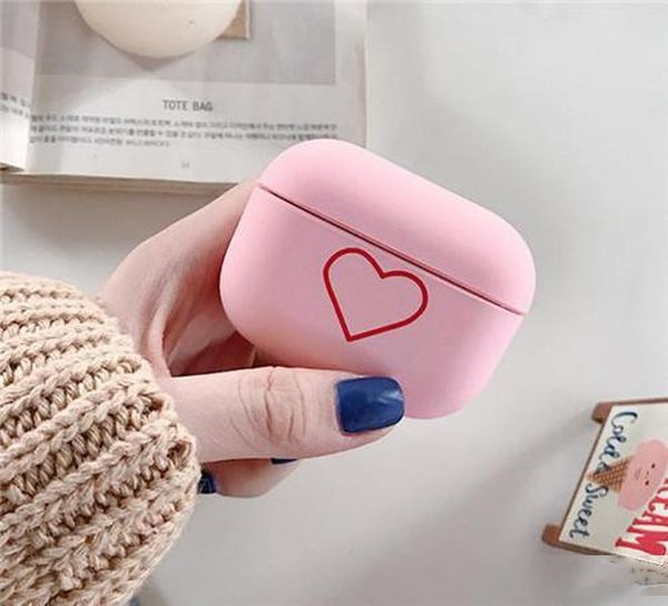 

for airpods pro case tpu soft love case ultra thin slim for air pods 1/2/3 for airpod 3 case cover