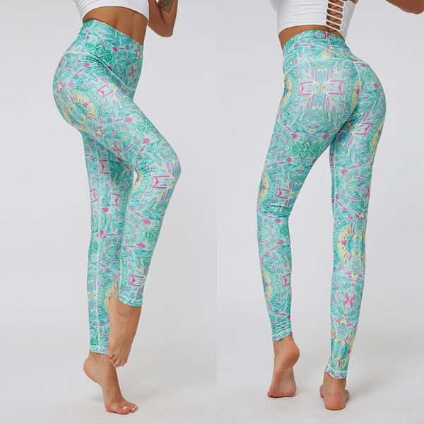 

2020 new autumn sportswear high waist women pocket digital printing leggings exercise fitness running gym pantsdgh3, White;red