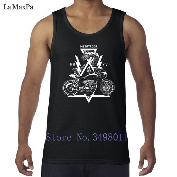 

print letter cb500 cafe-racer and snake mens tank bodybuilding singlets casual man vest sleeveless shirts muscle