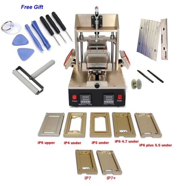 

ly 998 multifunction bezel middle frame separator machine vacuum lcd glue remover laminator preheater