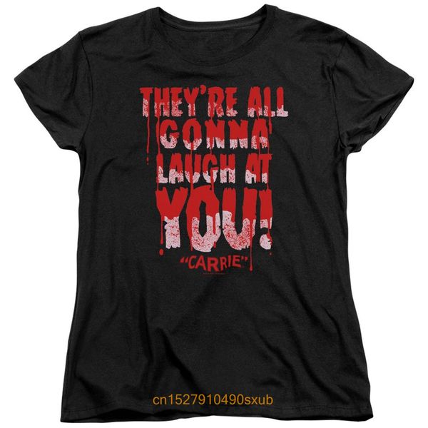 

men tshirt carrie womens shirt laugh at you black t-shirt