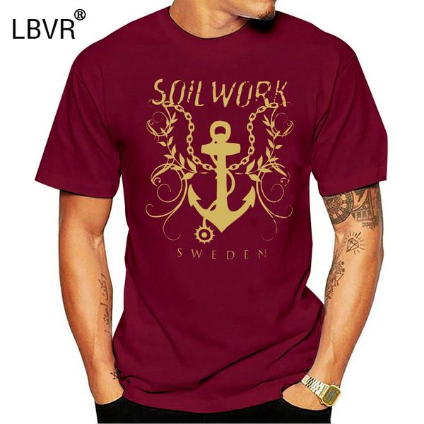 

soilwork cd lgo sweden - anchor shirt xl new oop birthday gift tee shirt