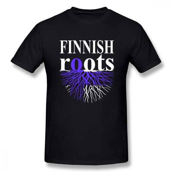 

finnish roots finland flag t shirt short sleeve custom men clothes new resilient big size cotton crewneck men shirts