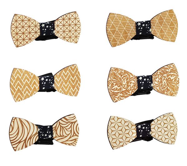 

fashion mens ties set men accessories bow tie bowtie wooden bow tie, Blue;purple