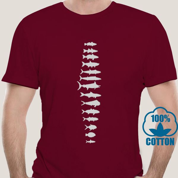 

0686d saltwater spine fishinger t-shirt fashion men tee print men t shirt summer 100% cotton brand new t-shirts tee