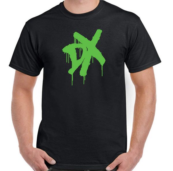 

DX wrestling T shirt Generation X wrestler mens tee top quality hot sale graphics