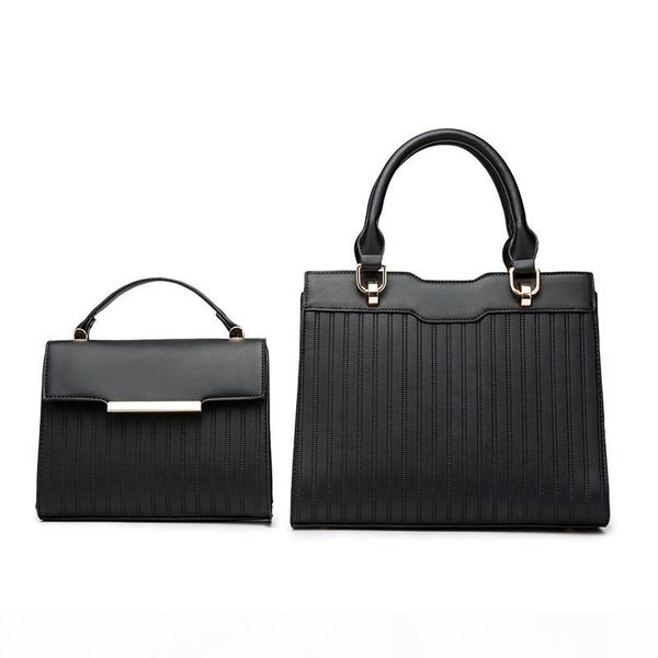 

new handbags plaid women fashion bag designer purses handbags set 2 pieces bags composite clutch shoulder bags female bolsa feminina