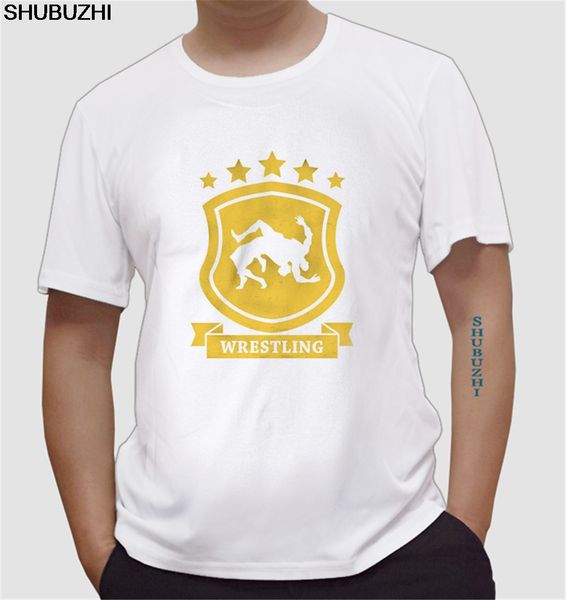 

new summer casual tee man fashion round collar t shirt tyle wrestling greco-roman t-shirt business euro size