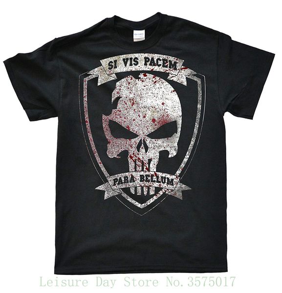

stooble мужчины si vis pacem para bellum футболка новая мужская весна лето платье с коротким рукавом повседневная
