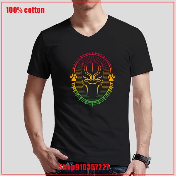 

funny wakanda legacy black panther v-neck t shirt men summer cotton short sleeve man t-shirt hip hop t-shirt casual mens