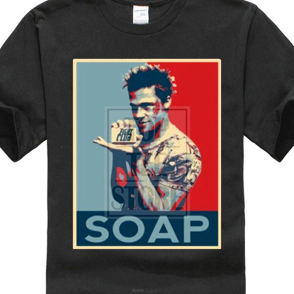 

hip hop 2017 повседневный soap бойцовский клуб брэд питт обама надежда стиль t shirt