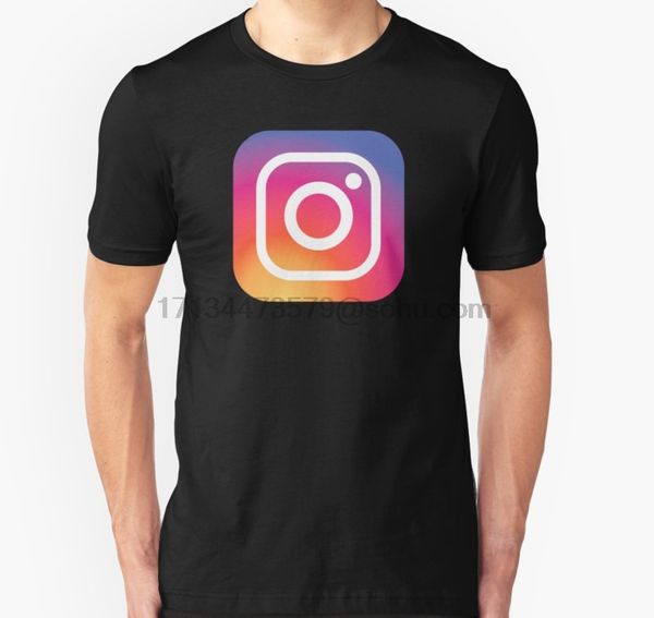 

men t shirt short sleeve new instagram logo t shirt women t-shirt tee