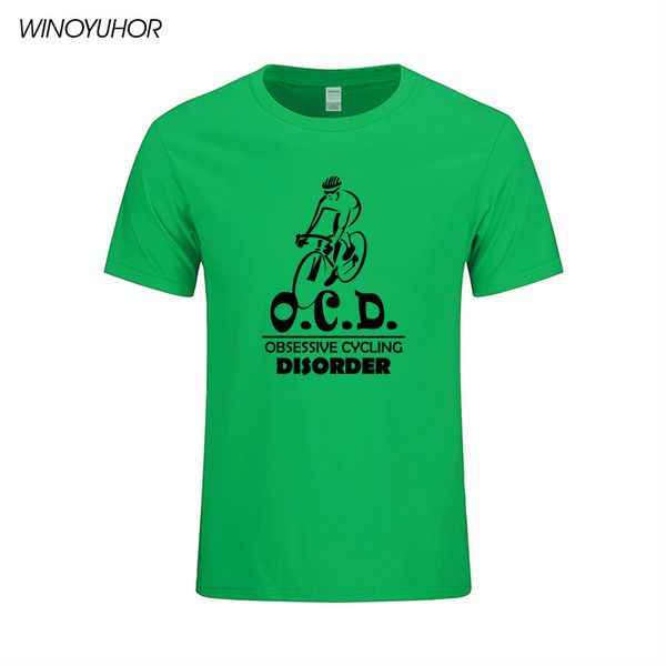 

new summer style i have ocd obsessive cycle disorder funny birthday t-shirt men funny casual short sleeve tees