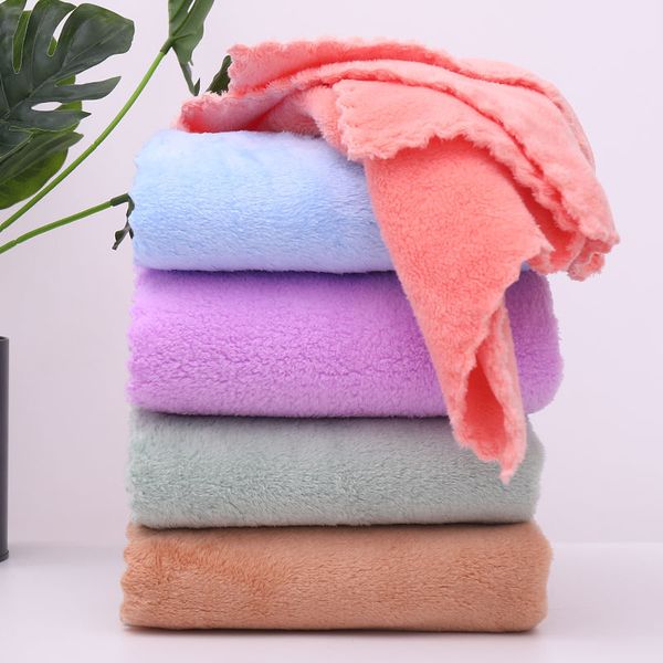 

coral fleece large towel bath towel for bathing, soft skin-friendly suit quickly absorbs water, does not shed hair and does