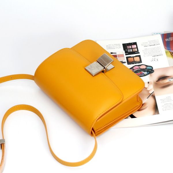 

xhty tofu bag drum curved side hand tick pattern toothpick pattern high-end high-quality small square bag female shoulder slung