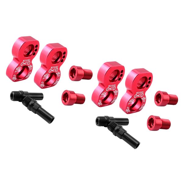 

2pcs lightweight v brake продлить конвертер колесная сплав frame brake adapter монтажное держатель часть аксессуары