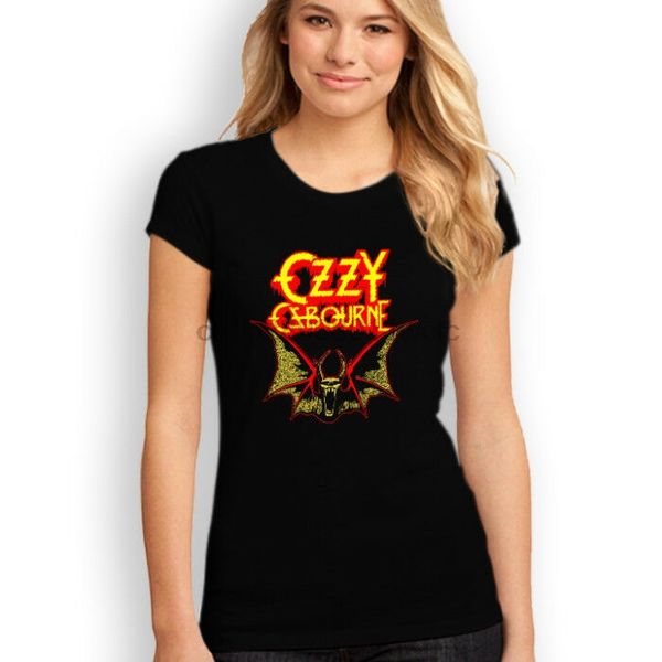 

ozzy osbourne speak of the devil t-shirt black white