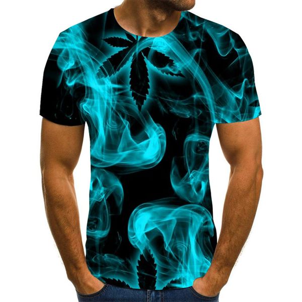 

summer colorful summer fun rotating pattern street wear 3d print shirts kawaii plus size funny men clothing