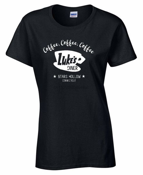 

lukes diner t-shirt gilmore girls stars hollow coffee lorelai men ladies