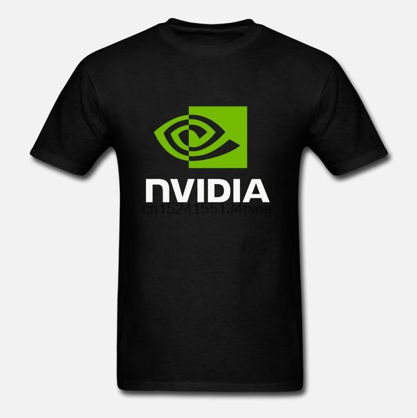 

new nvidia logo tshirt all size tee mens t shirt size s - 3xl retro tee shirt