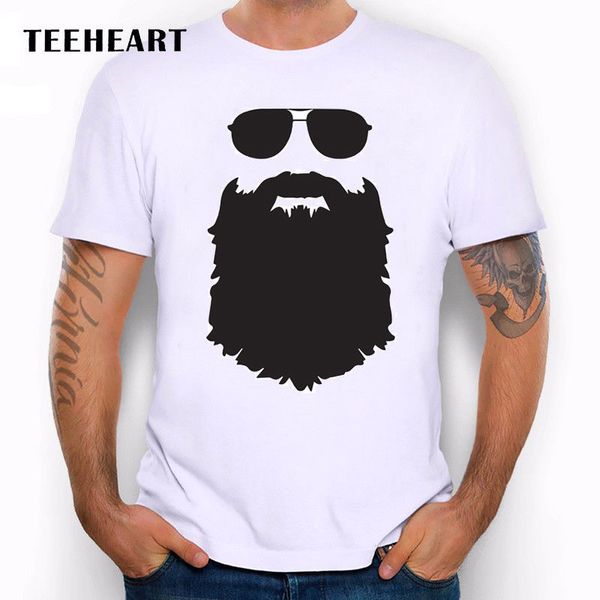 

2019 male selling don't hate me because i'm beardful beard mustache funny joke men t shirt tee summer tee shirt