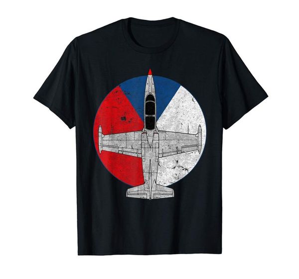 

l-39 albatros czech jet самолет vintage pilot t-shirt мужской мода 2019 rude top tee cross fit шея печать рубашка