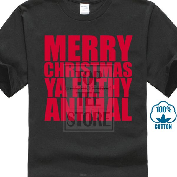 

merry christmas ya filthy animal t shirt gift funny novelty elf ho ho ho