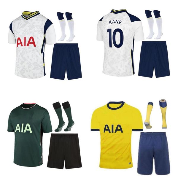 

men kids spurs KANE soccer jerseys maillot de foot 2020 2021 LAMELA ERIKSEN SON DELE Camiseta third football shirt kit uniforms
