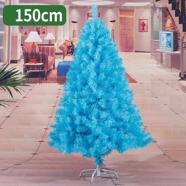 

christmas decorations 150cm tree black blue artificial merry for home