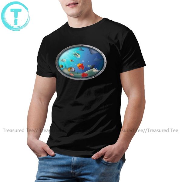 

jellyfish t shirt undersea t-shirt man short sleeves tee shirt graphic summer funny 100 cotton tshirt