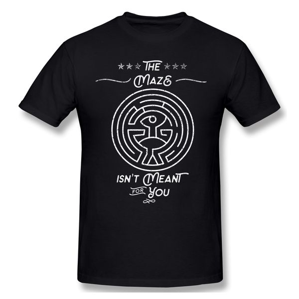 

the maze t shirts summer short sleeve cotton westworld tv series t-shirt hipster ofertas o neck casual tshirt gift idea