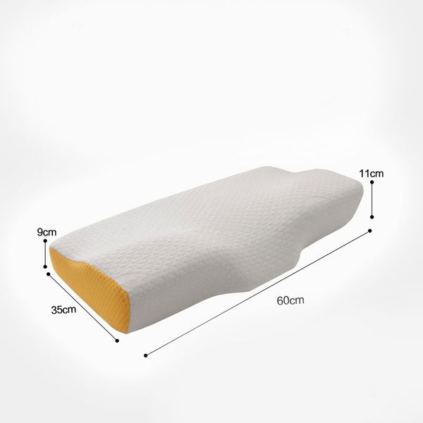 

slow recovery space memory cotton for cervical spine protection single pillowcase double couple pillow body long memory cotton tongue pillow