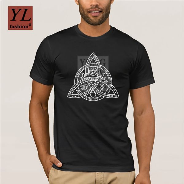 

2020 summer fashion printed men s t shirt good witch knot t shirt