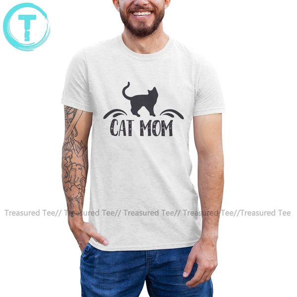 

mother of cats t shirt cat mom kitty cat t-shirt 100 percent cotton oversize tee shirt cute graphic men tshirt