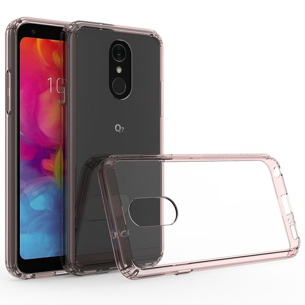 

for lg stylo 4 metropcs shock proof transparent armor case for lg q7 plus q7 metropcs tpu pc phone case