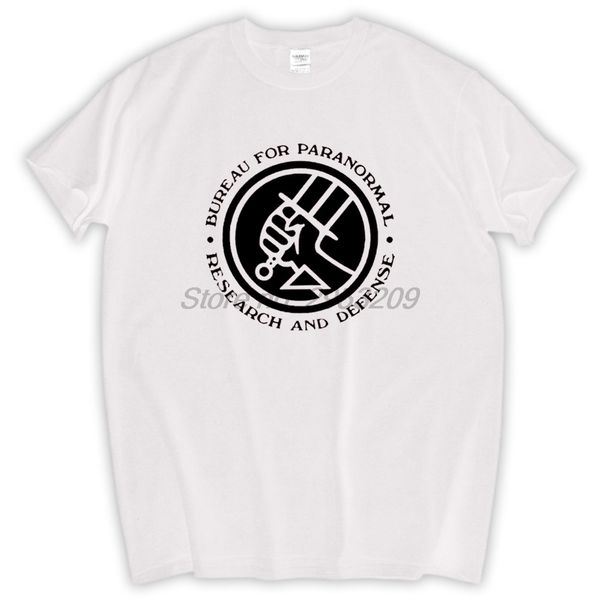 

hellboy bureau comic geek t-shirt tee