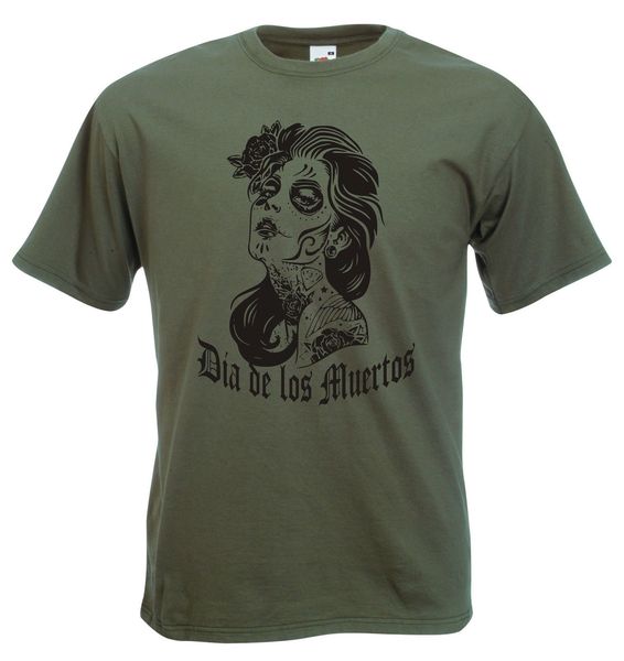 

style 3d printed men tees homme summer giorno dei morti t-shirt, day of the dead, donna tattoo design your own t shirt