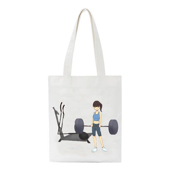 

japanese anime cute print bags for women 2020 fabric hand bags totes school book casual shopper bag