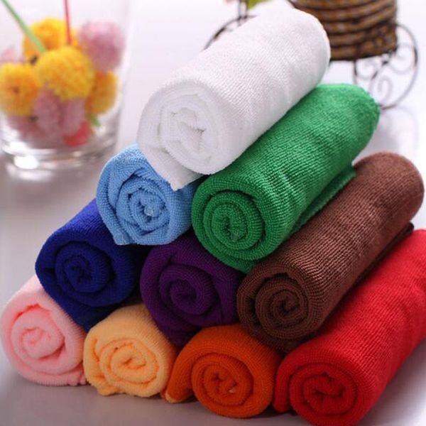 

towel 70cm*30cm square soft microfiber towel,car kitchen cleaning wash clean cloth,care hand towels house