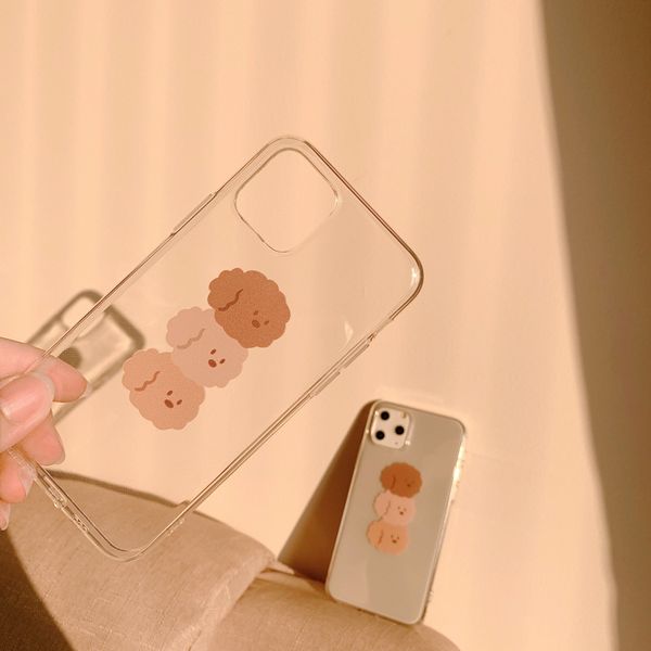 

iphone чехол простой щенок пудель собака чехол для телефона iphone 11 pro max case cute clear мягкий чехол для iphone 2020 новый