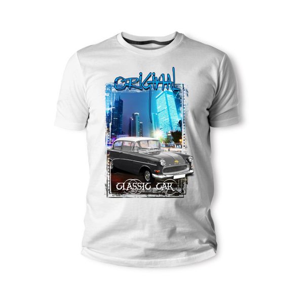 

2019 summer new men t-shirt germany classic legend car rekord grau auto youngtimer oldtimer herren funny design tee shirt