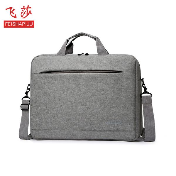 

one shoulder lapbag public bag men's and women's business notebook handbag sholder men torba na lap office