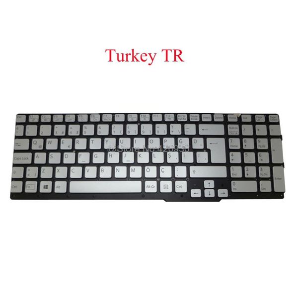 

laptr uk po sp keyboard for for vaio svs15 149068611tr 149067511gb 149068211pt turkish portugal spanish united kingdom